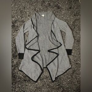 Merona Black and White Chevron Sweater